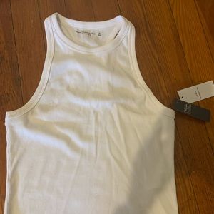 NWT Abercrombie white tank top